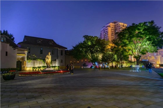 中山四路與人民支路亮化工程8