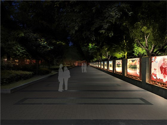 成都動(dòng)物園景觀燈光照明