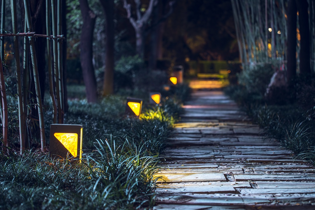 城市夜景燈光照明