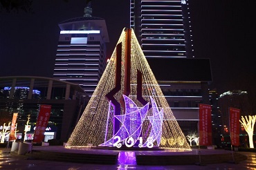 西安高新區(qū)2018春節(jié)亮化設(shè)計