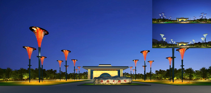 延安中軸線(xiàn)夜景規(guī)劃設(shè)計(jì)