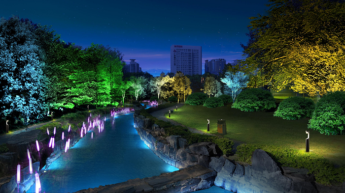 新紀元公園照明設(shè)計