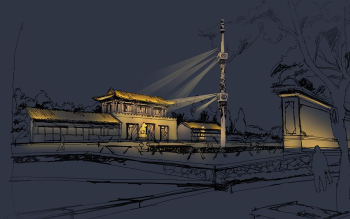 古建筑亮化設(shè)計(jì) 